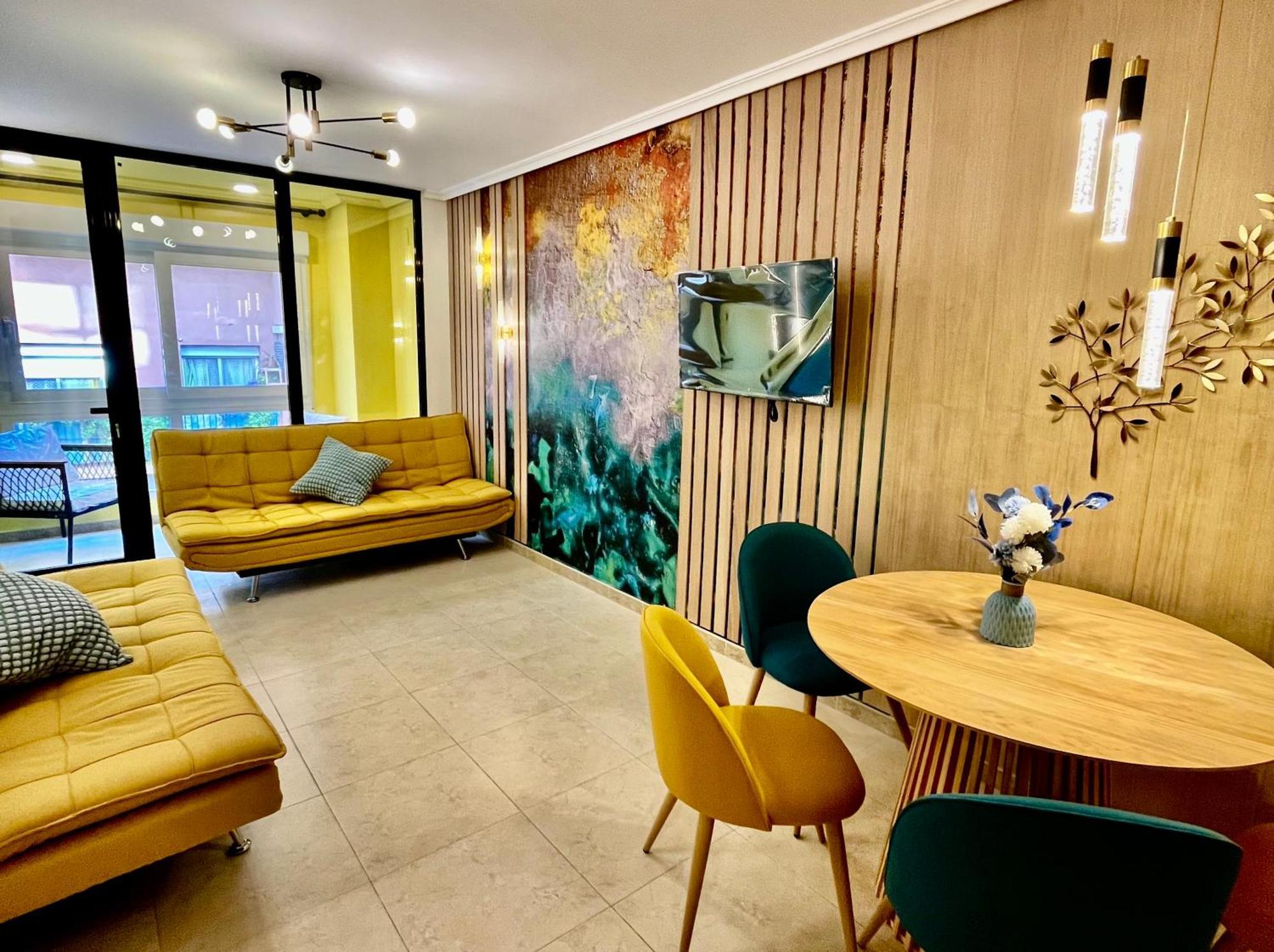 Arte Apartamento Dos Colores Alicante Bagian luar foto